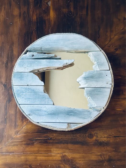 Налично! Декорация за стена огледало и дърво. Ръчна изработка!