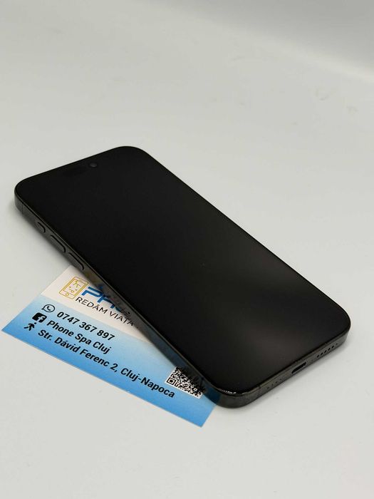 iPhone 15 Pro Max 256GB 100%- Din magazin,cu garantie! RATE TBI !