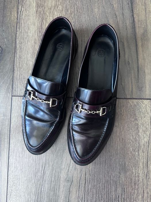 Кожени лоуфъри Massimo Dutti