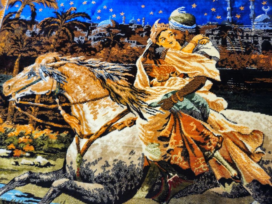 Carpetă Răpirea din Serai- piesă de colecție