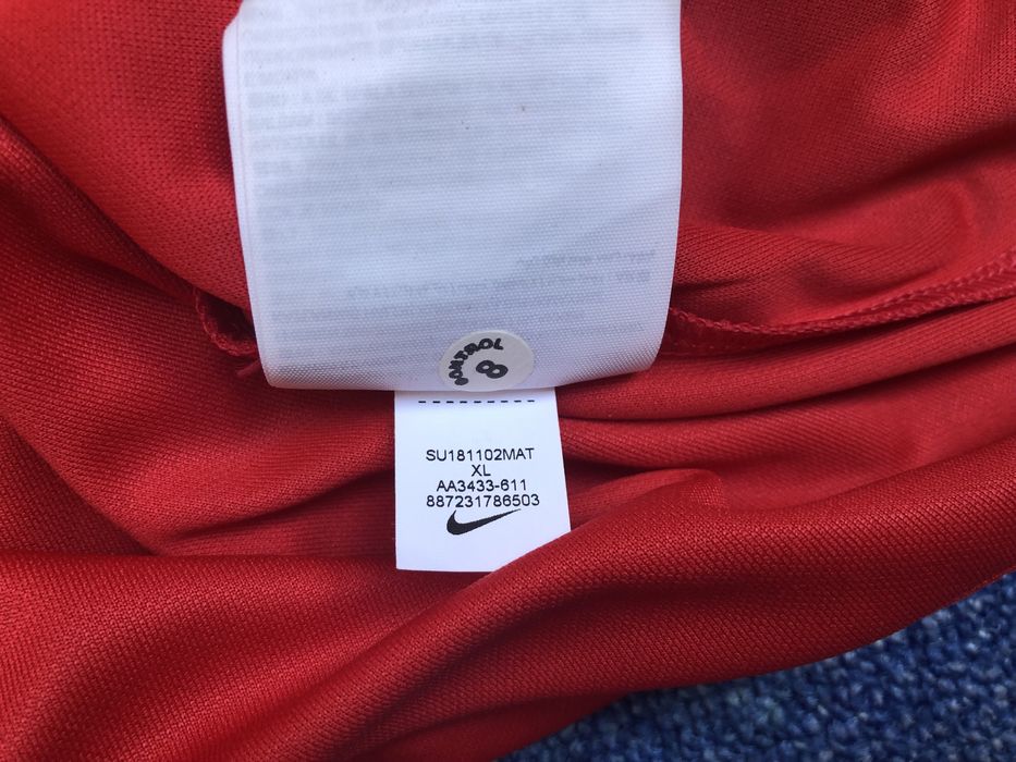 НОВА Nike Poland 2018 Away Jersey ОРИГИНАЛНА футболна фланелка - XL