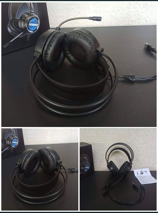 joaca copii muzica casti cu microfon anulare zgomot neodym usb pc