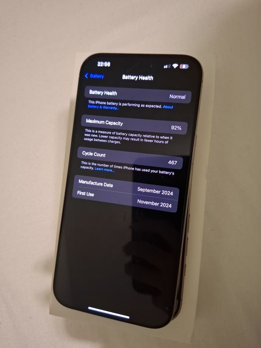 Продавам iPhone 16 pro max