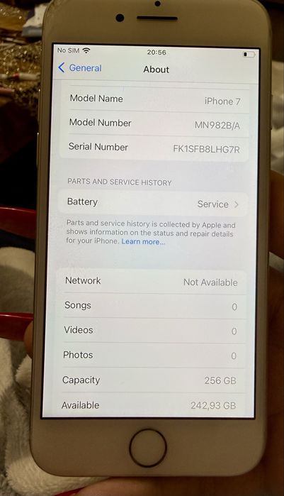Iohone 7 256 GB, в чудесно състояние