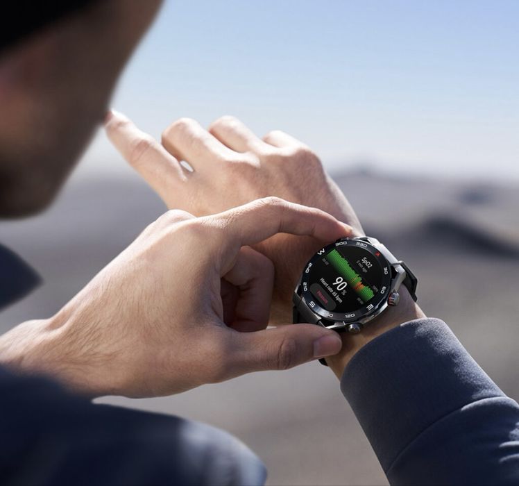 НОВ!!! Смарт часовник Huawei Watch Ultimate Expedition, Black