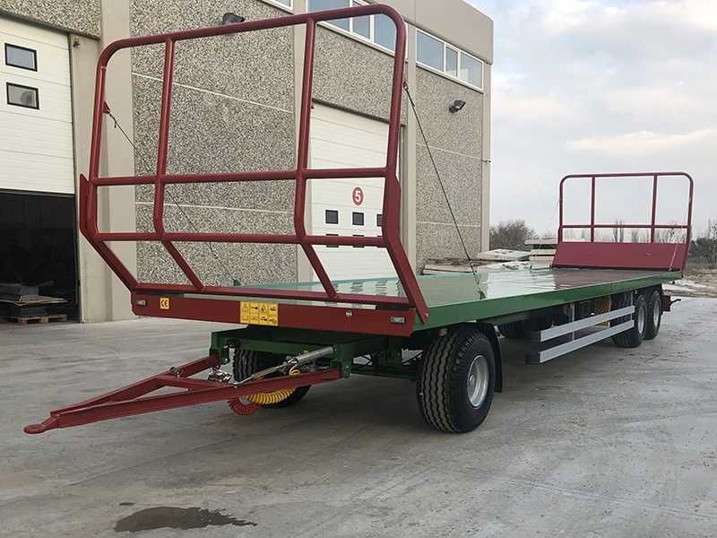 Remorca transport baloti, remorca baloti, remorca agricola