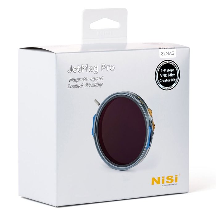NISI Jetmag Pro 82mm 67mm 72mm 77m Creator Kit VND 1-9 stops Mist 1/8