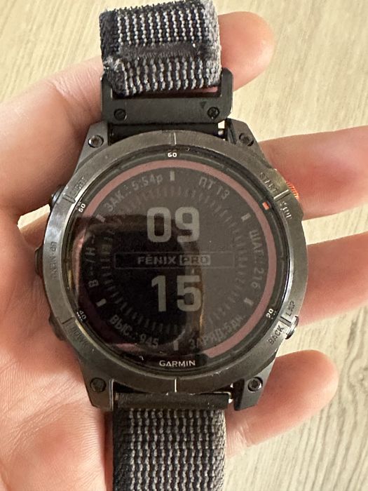 Garmin fenix 7 pro solar часы