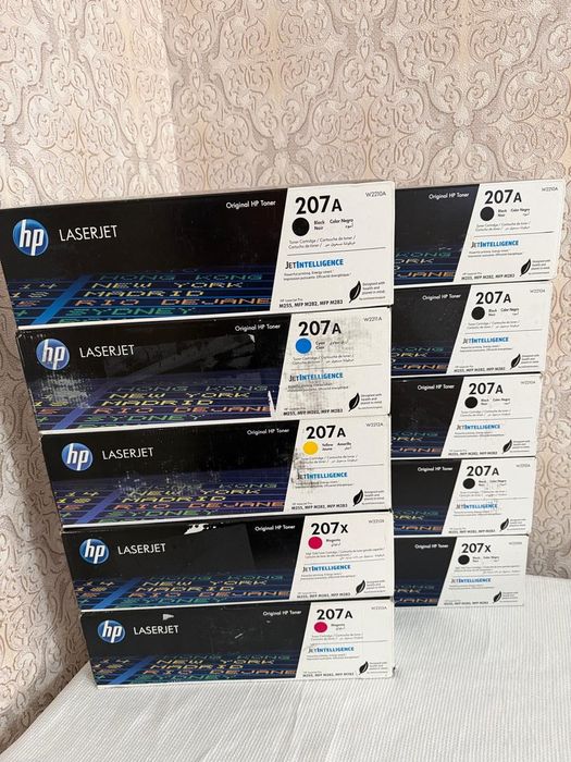 Картриджи hp новые
