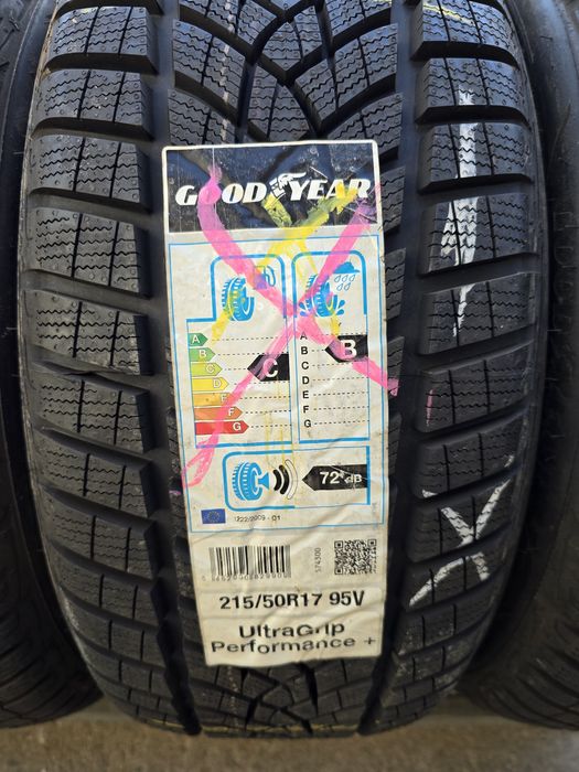 Anvelope de iarna 215-50r17 Goodyear