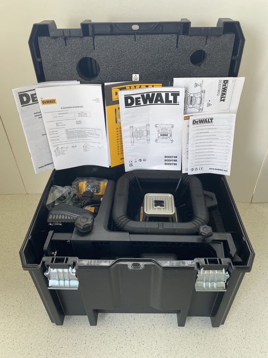 DeWALT DCE079D1G-QW 18V.  Nivela Laser Profesional Rotativ,  360° Grade, Laser Verde. (Raza : 600m.) Original Nou !