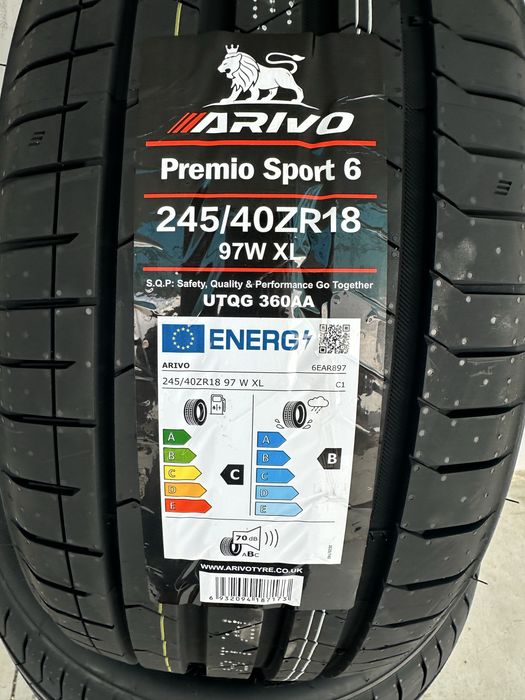 Летен спорт пакет ARIVO PREMIO SPORT 6 245/40R18 275/35R18 БОРД 2454018 2753518