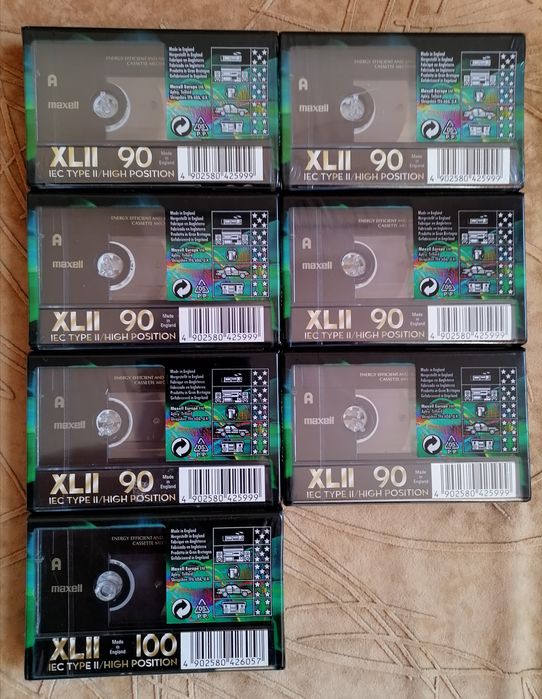 Нови аудио касети MAXELL