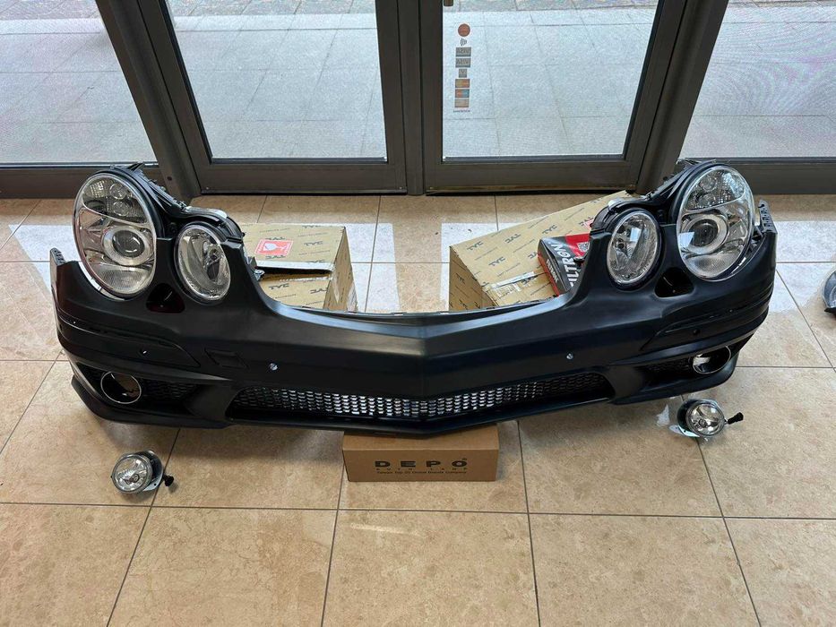 Предна AMG броня за Mercedes W211 E-Class (2006-2009)