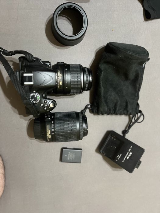Nikon D5100 два обяктива