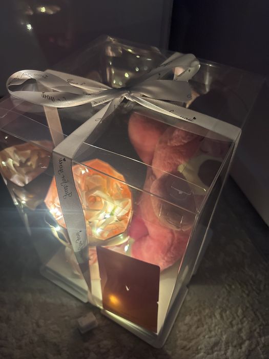 Обнимающийся мишка