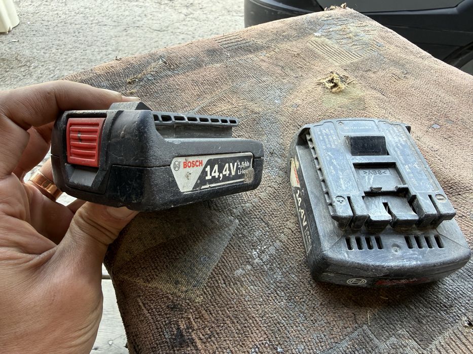 * BOSCH 2 аккумулятора! Б/у