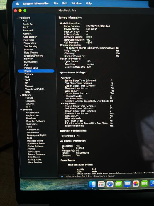 MacBook Pro 14 2021 M1 Max 32GB 1TB A2442