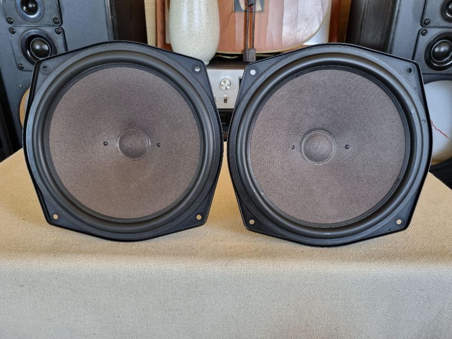 Set Difuzoare Mid/Bass Revox. 6 ohms, 70 watts, 23,5 cm. Impecabile
