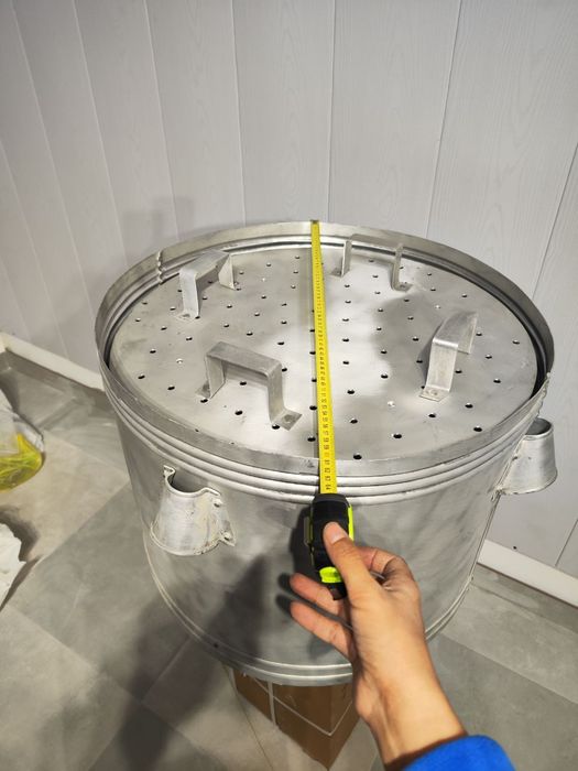 Qasqon 450 ta manti (Самый большой казан450 мантов) үлкен қазан