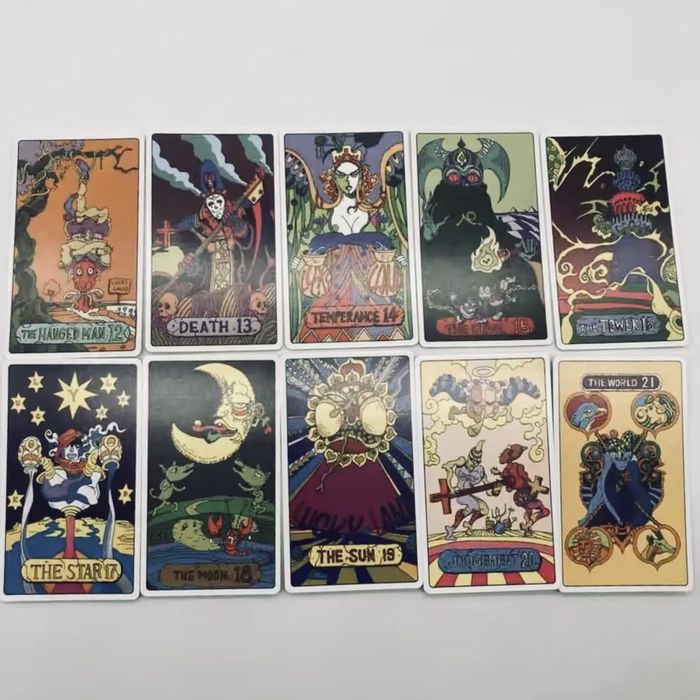 Cărți de Tarot Anime din „Cele mai importante beneficii ale lui Jojo”