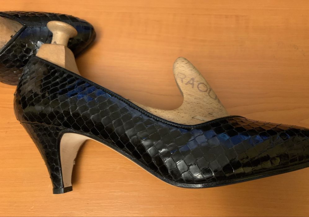 Чисто нови италиански Vero Cuoio 8 1/2 ;кожени дамски чехли с лепка 38