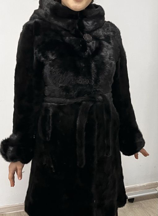 Норковая шуба бу