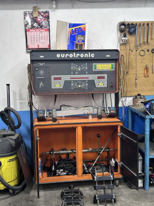 Стенд преден и заден мост