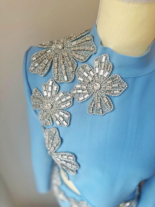 Set 2 piese fusta si top tip bijuterie noua S/M