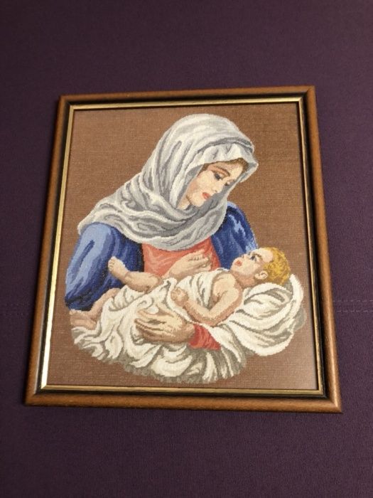 Гоблен “Майчина усмивка” в рамка