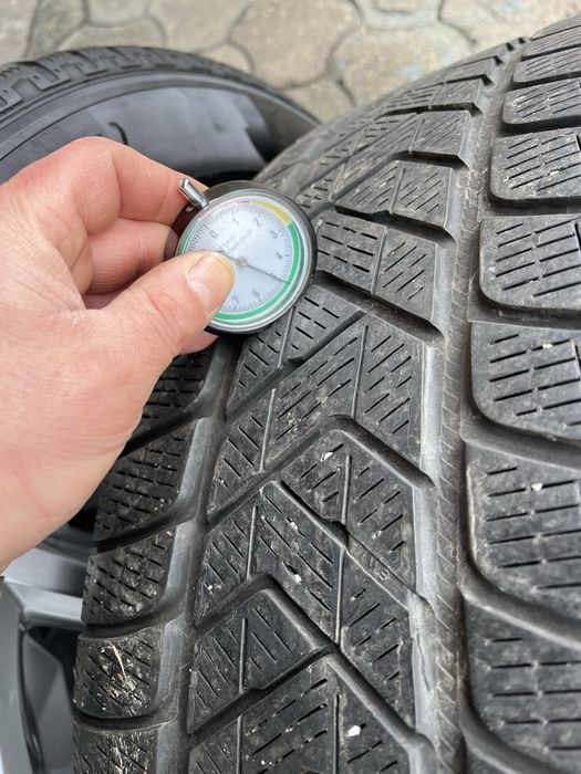Jante aliaj 5x112mm, anvelope iarna 255/55 R19, VW Touareg 3, Phaeton, Tiguan, Passat
