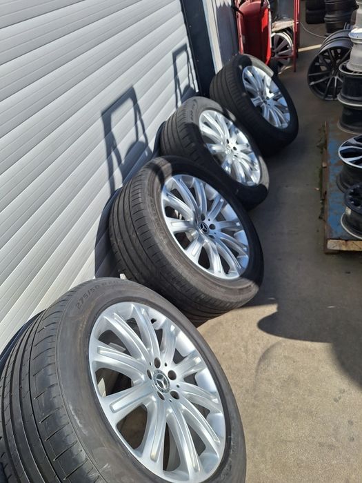 jante GLE cu anvelope mercedes  pe 20 originale de vara