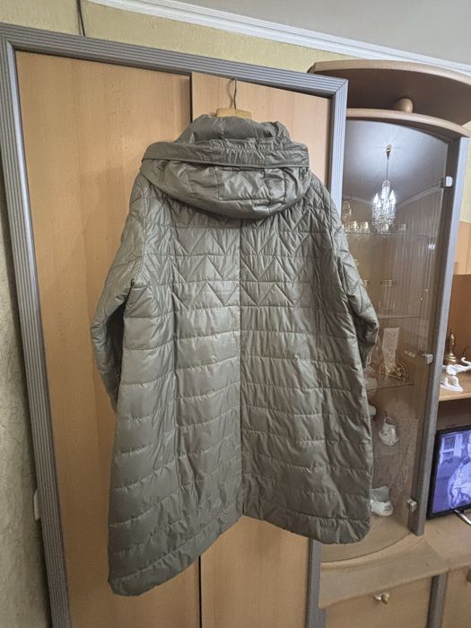 Стёганое межсезонное пальто
