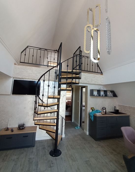 Scări Spirala Fier Forjat