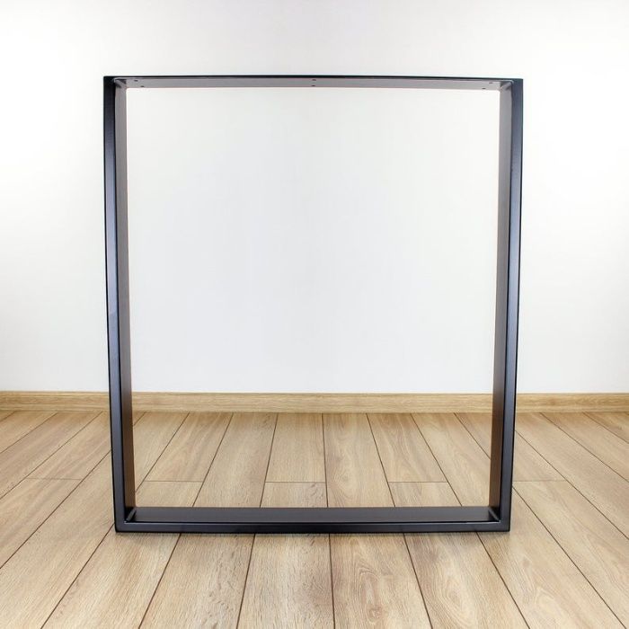 Set 2 picioare metalice (masa dining, living, bucatarie, cafea, bar)