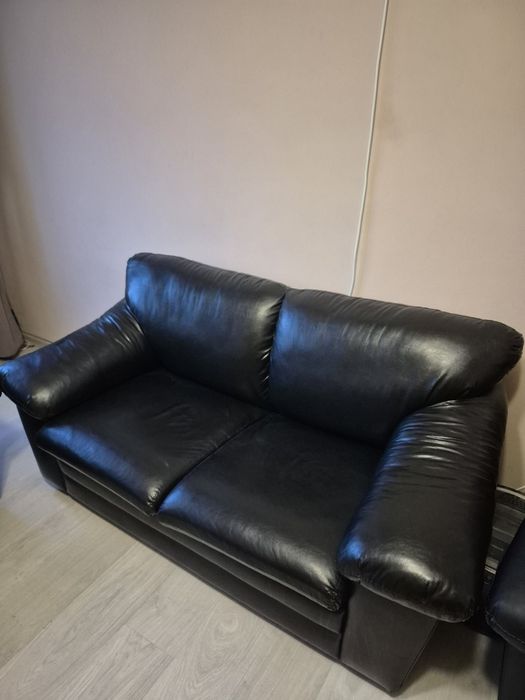 Холна гарнитура от 3 части - кожа