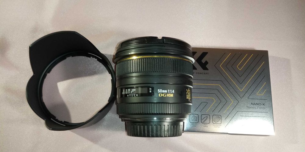 Sigma 50mm F1.4 EX DG HSM за Canon