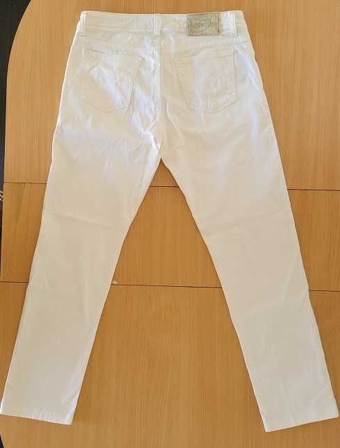Blugi barbati originali Jacob Cohen model 688 comfort albi M 86cm noi