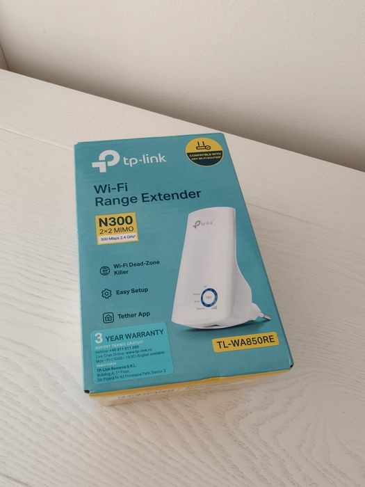 Vând TP-Link Range extender N300 nou