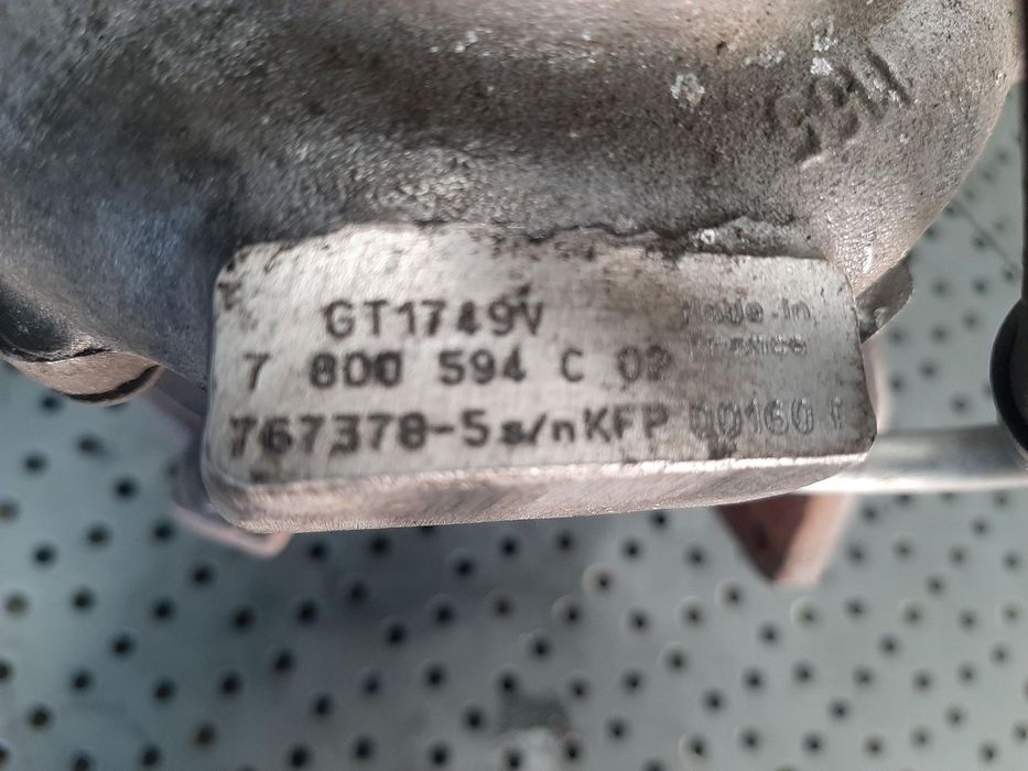 turbina cu actuator bmw seria 1 E81 E87 seria 3 E90 E91 2.0 d  N47D20A  767378-5 7800594c
