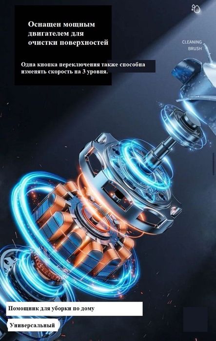Электронная щетка для уборки