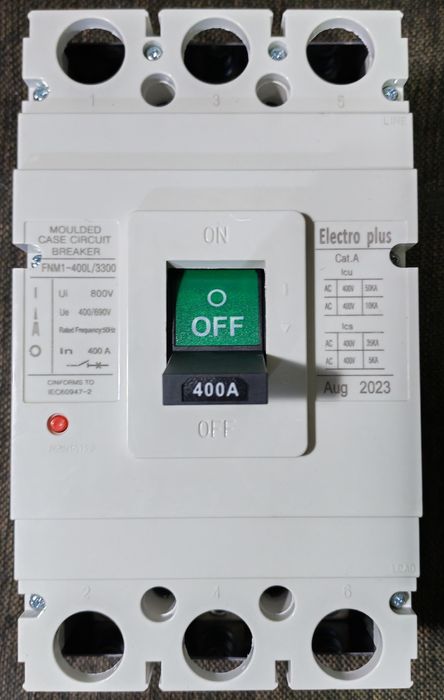 Автомат 380 v, 400 A