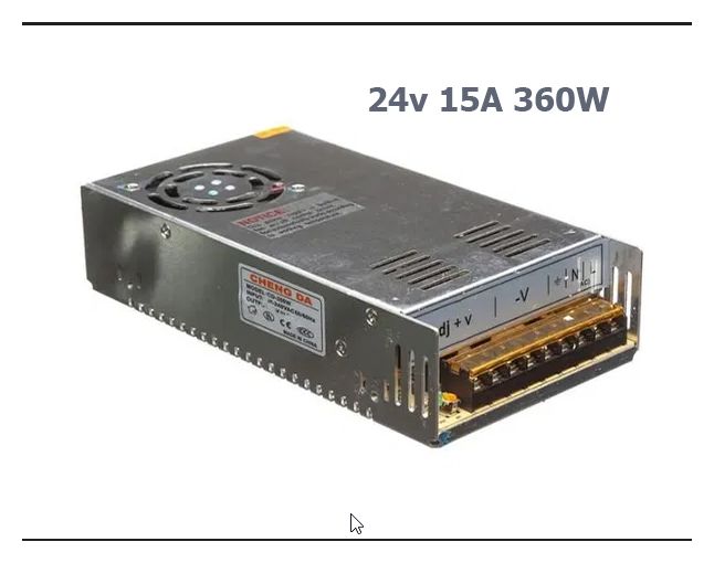 Блок питания 24В., 15А