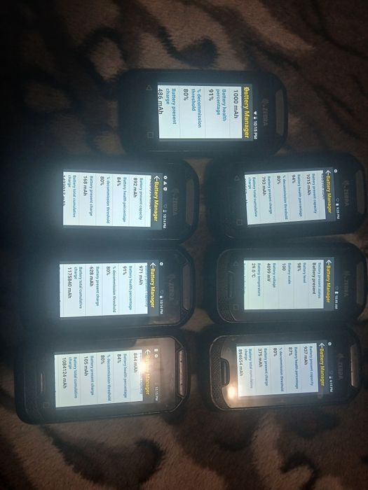 Lot Scaner inventar Zebra EC30 – Android 11 – 4GB RAM – Libere de rețea (14 bucăți)