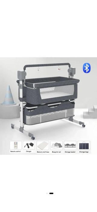 Patut multifunctional cu leagan