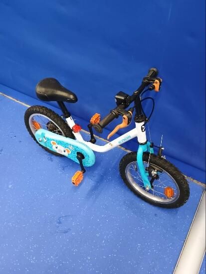 Bicicletă 14" 100 Arctic - produs resigilat - (SecondHand) Decathlon