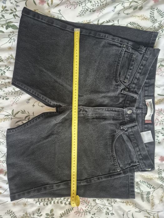 Levi's 505 straight fit black