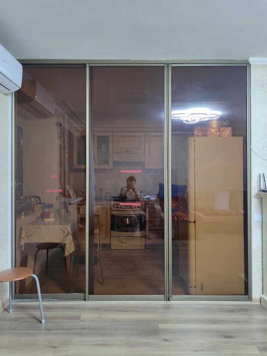 Раздвижные двери стеклянные