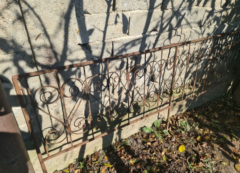 Gard cimitir grilaj pentru loc de veci 3m pe 3m