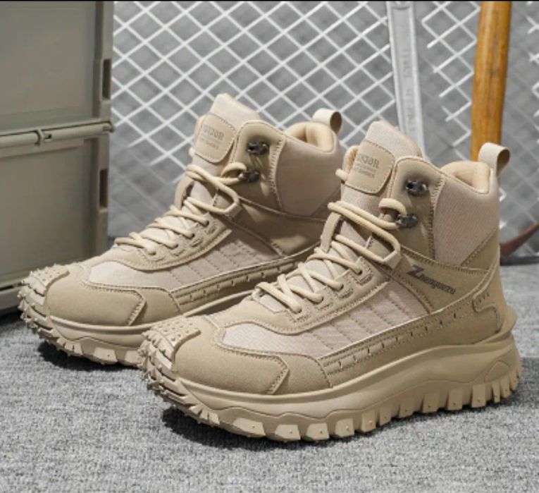 Нови мъжки обувки размер 46 бежови